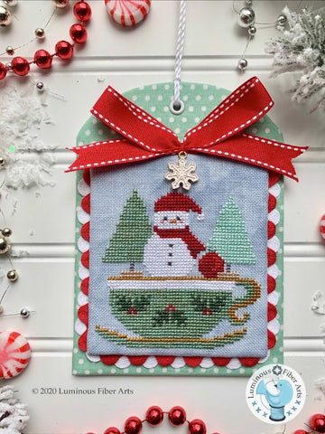 Luminous Fiber Arts ~ Christmas in the Kitchen: Tea