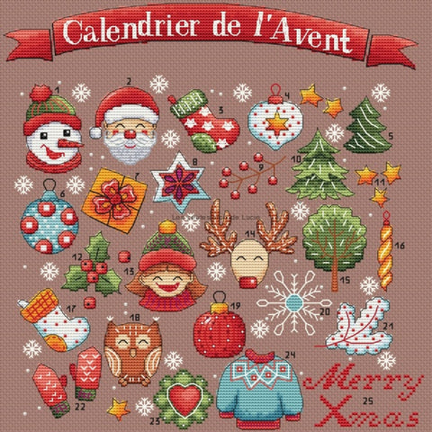 Les Petites Croix De Lucie ~ Calendrier De L'avent