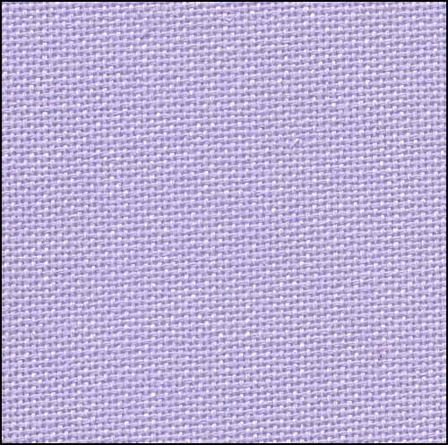 32ct Lugana ~ Lavender ~ Random Cut ~ 13 1/2" X 27"