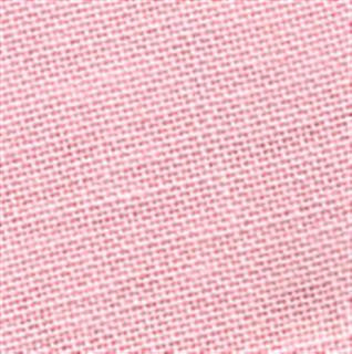 28ct Linen Cashel ~ Carnation Pink ~ Random Cut  26 1/2" X 19"