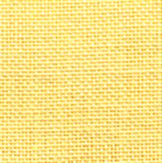 28ct Linen Cashel ~ Yellow Fat 1/4 Plus 19 1/2" X 27"