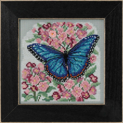 Mill Hill Kits ~ Blue Morpho Butterfly