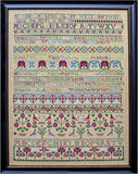 Hands Across The Sea Samplers ~ Mary Wills c.1750