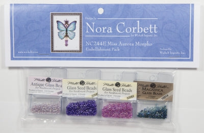 Nora Corbett/Mirabilia ~ Butterfly Misses Collection ~ Miss Aurora Morpho EMB PACK
