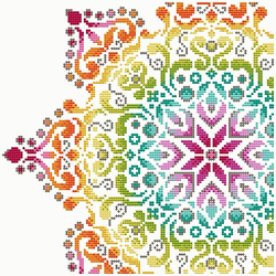 Shannon Christine Designs ~ Rainbow Mandala 2