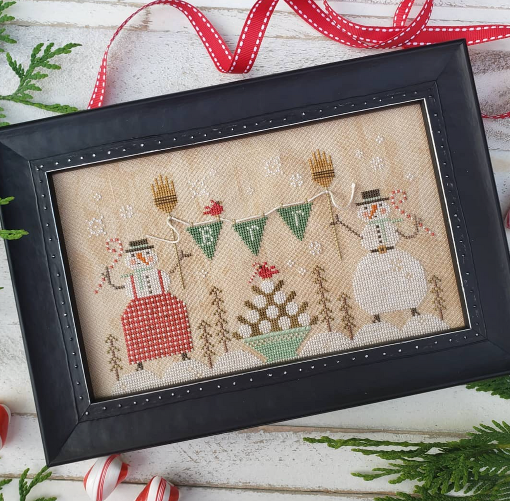 Country Stitches/With Thy Needle & Thread ~ Brrr....It's Cold Outside