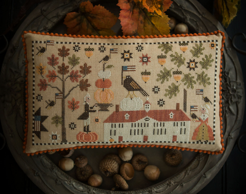 Plum Street Samplers ~ George Decorates for Martha