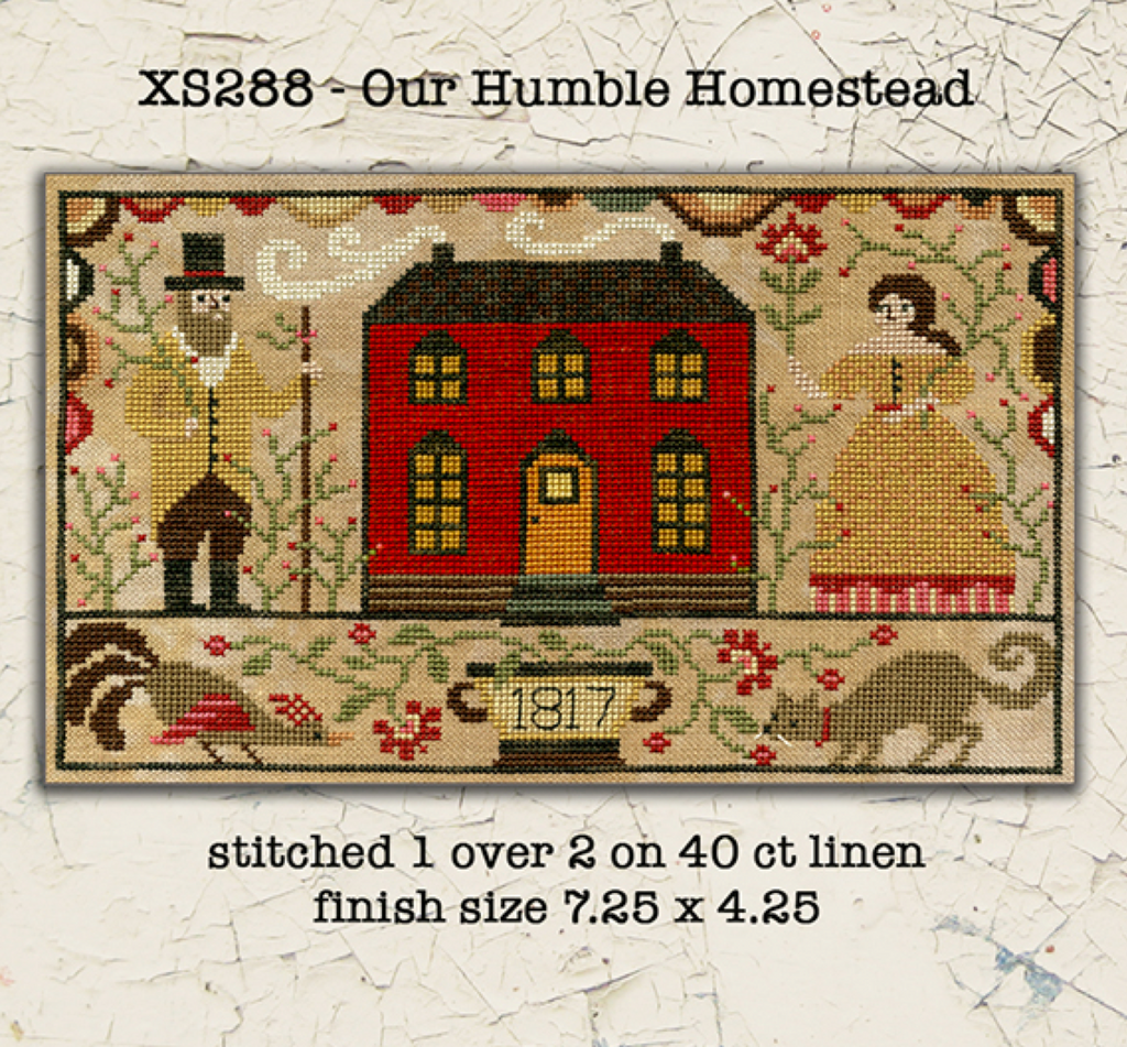 Teresa Kogut ~ Our Humble Homestead (cross stitch)