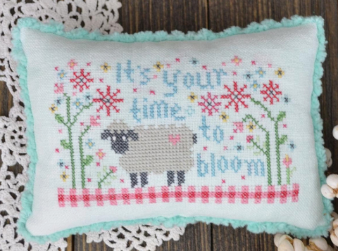 Annie Beez Folkart ~ Time To Bloom