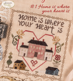 Jeanette Douglas Designs ~ Home Together Series ~ # 1 Home is where your heart is