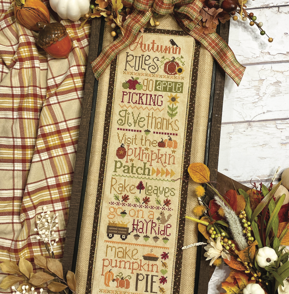 Primrose Cottage Stitches ~ Autumn Rules