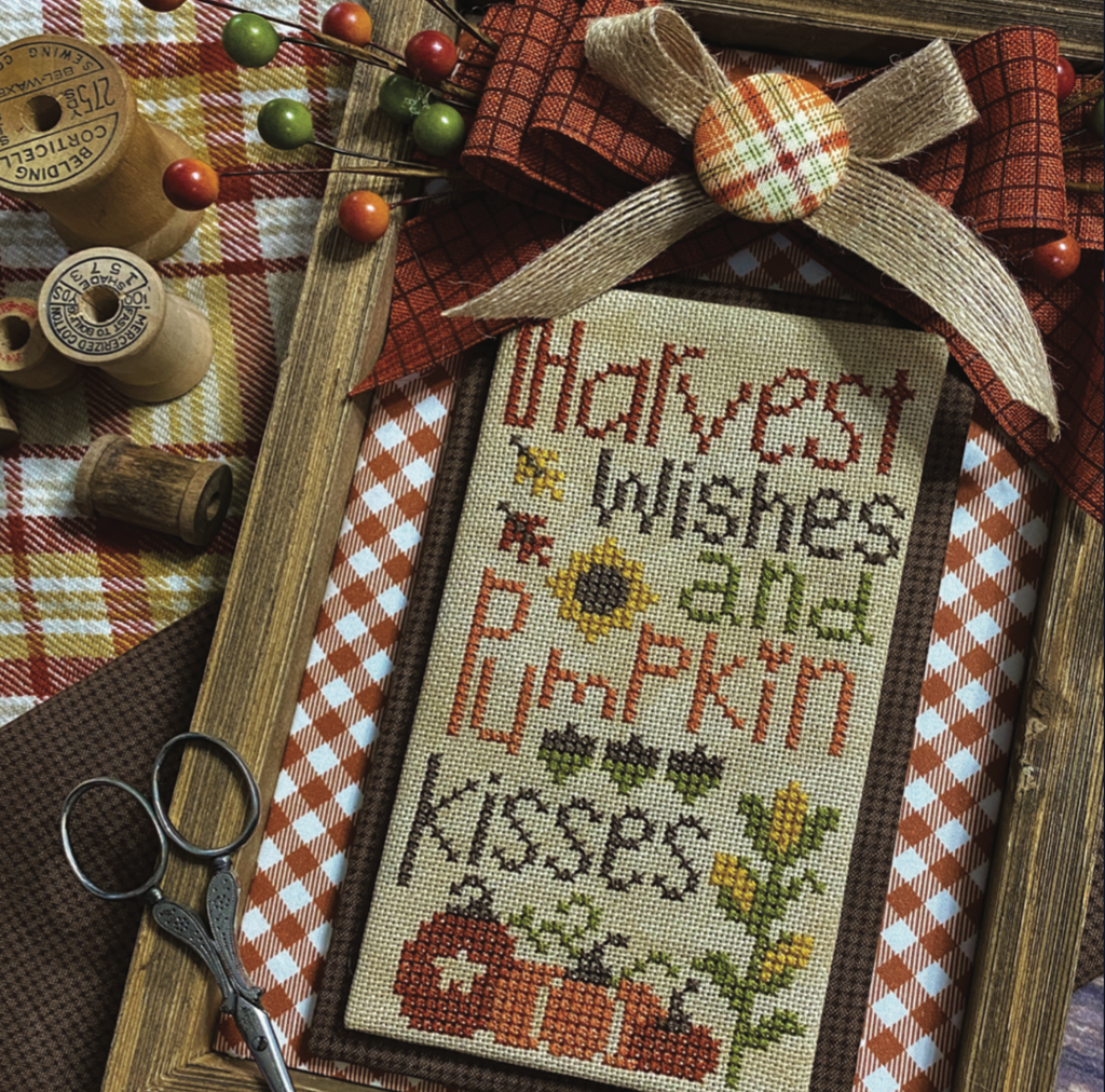 Primrose Cottage Stitches ~ Pumpkin Kisses