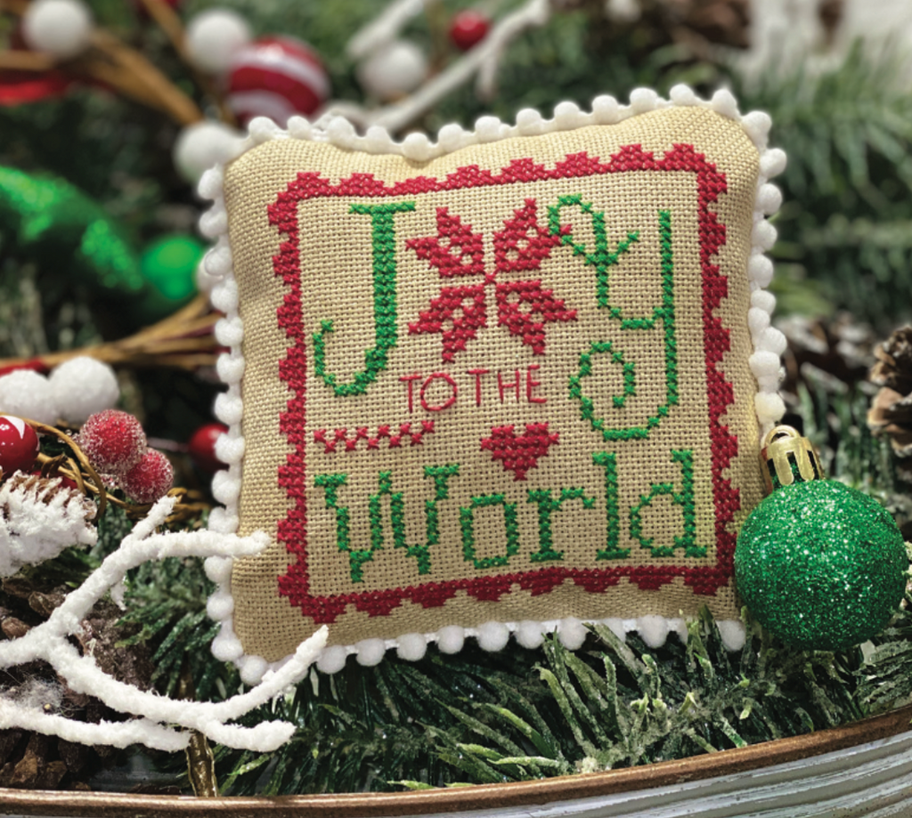 Primrose Cottage Stitches ~  Joy to the World