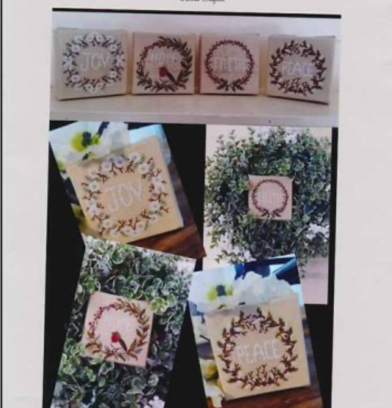 By The Bay ~ "Wreaths for Seasons" Faith, Joy, Hope, Peace
