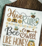 Primrose Cottage Stitches ~ Hive Rules w/bonus chart (click for more images)