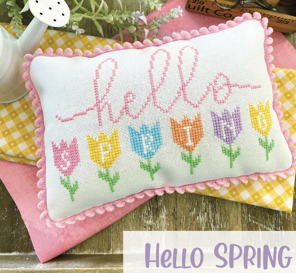 Primrose Cottage Stitches ~ Hello Spring