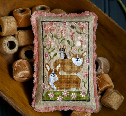 Plum Street Samplers ~ Corgi Caboodle