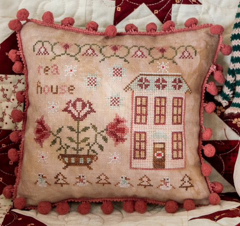Pansy Patch Stitchery ~ Tea House