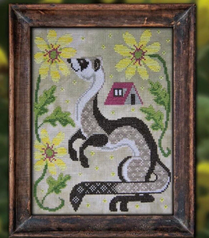 Cottage Garden Samplings ~ Year In The Woods 5 - The Ferret