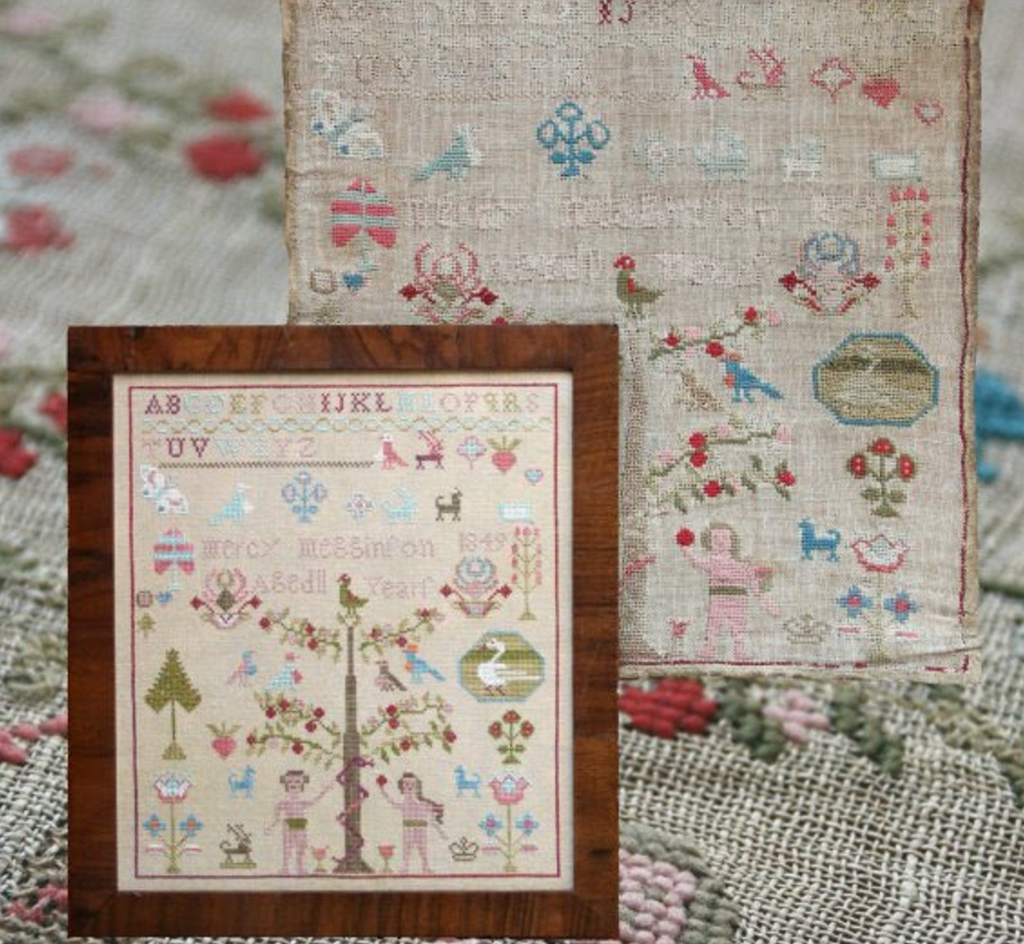 Heartstring Samplery ~ Mercy Megginson 1849