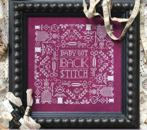 Heartstring Samplery ~ Baby Got Backstitch