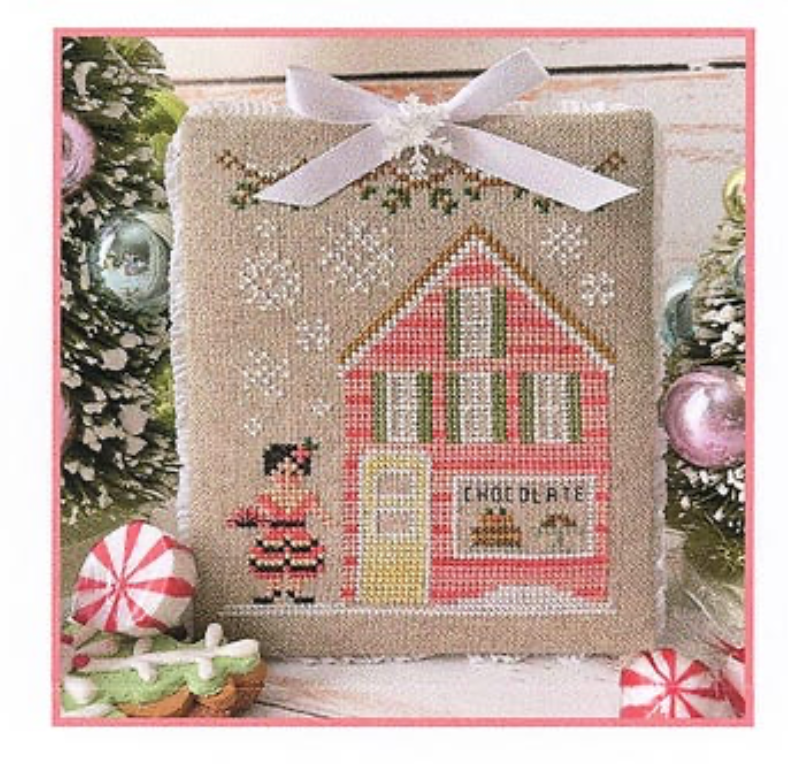 Country Cottage Needleworks ~ Nutcracker Village 8 - Spanish Chocolate Shop