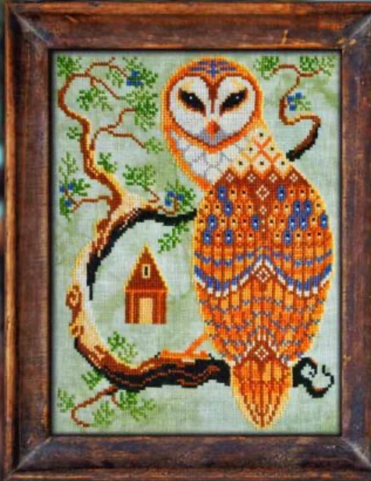 Cottage Garden Samplings ~ Year In The Woods 8 - Barn Owl