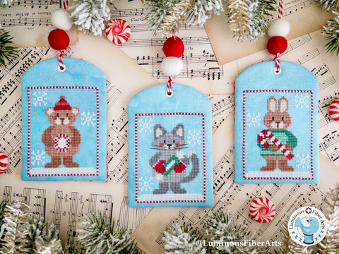 Luminous Fiber Arts ~ Sweet Christmas I