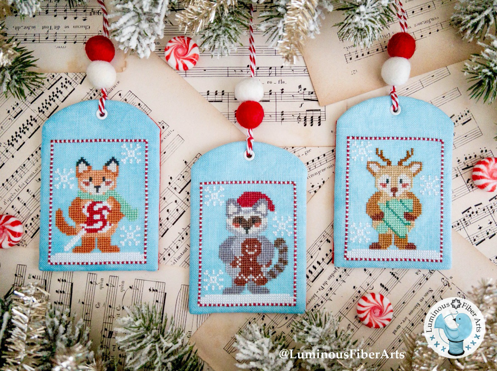 Luminous Fiber Arts ~ Sweet Christmas II