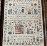Pansy Patch Stitchery ~ Bluebirds and Bluebells Sampler and Smalls