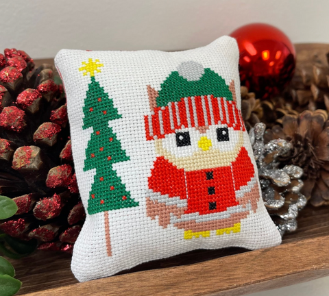 Annabella's ~ Pillow Pals Christmas Edition ~ Ollie The Owl