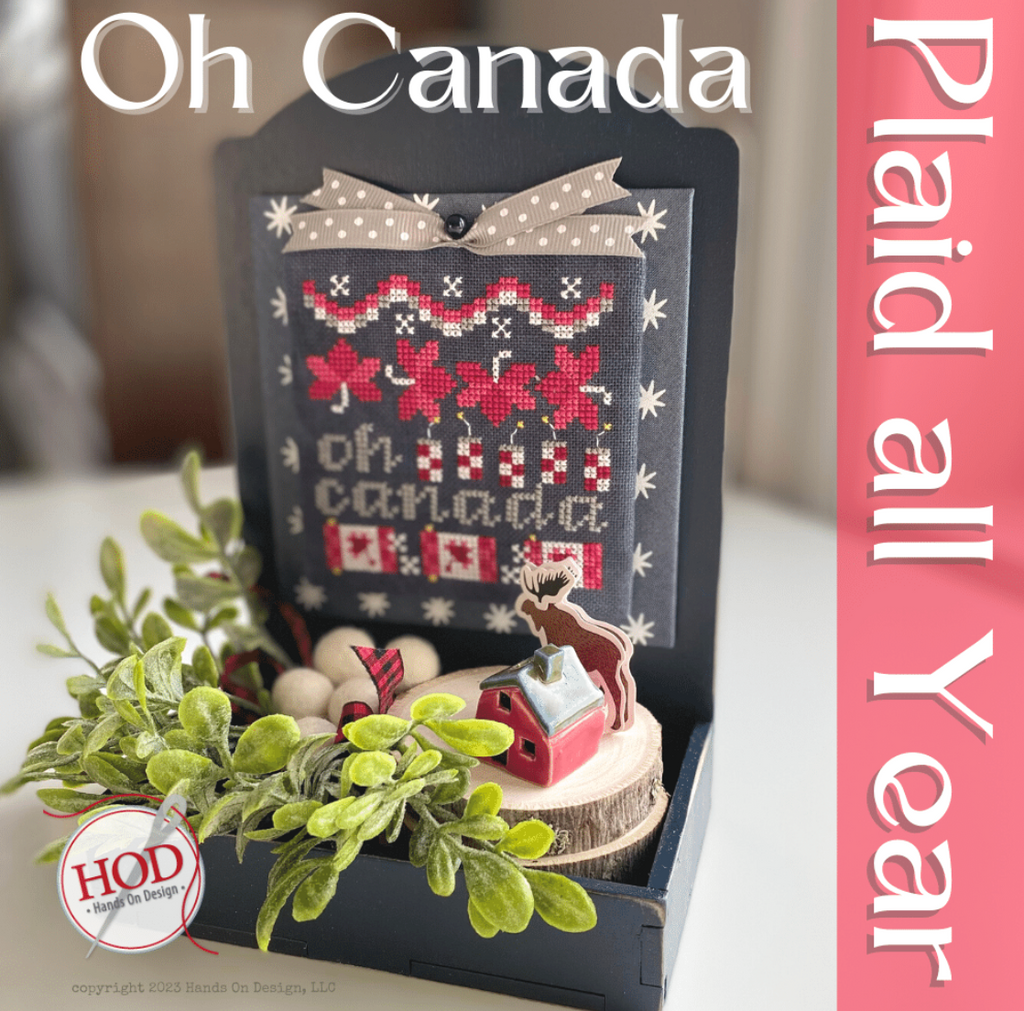 Hands On Design ~ Plaid All Year - Oh Canada