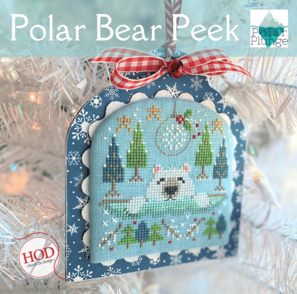 Hands On Design ~ Polar Plunge - Polar Bear Peek