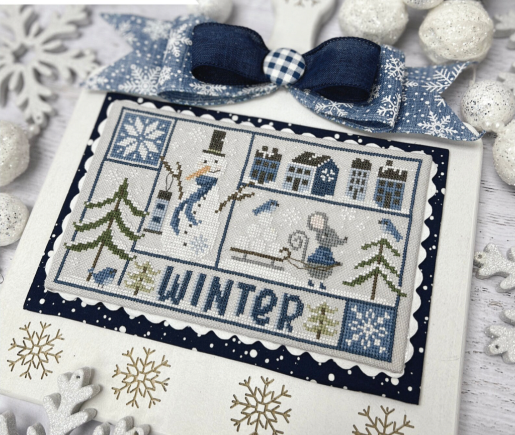 Primrose Cottage Stitches ~ Seasonal Samplings - Winter