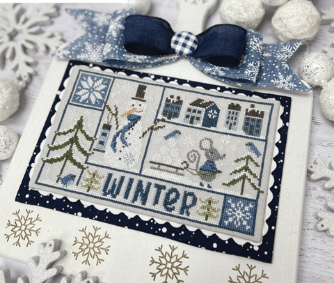Primrose Cottage Stitches ~ Seasonal Samplings - Winter