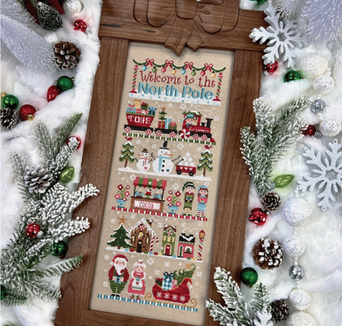 Primrose Cottage Stitches ~ Welcome to the North Pole