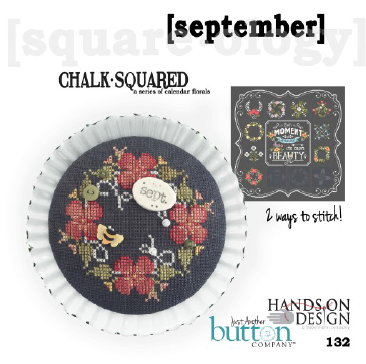 Hands On/JABC ~ Chalk Squared September w/buttons