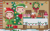 Tiny Modernist ~ Santa's House - Part 2: The Dining Room (6 part series)