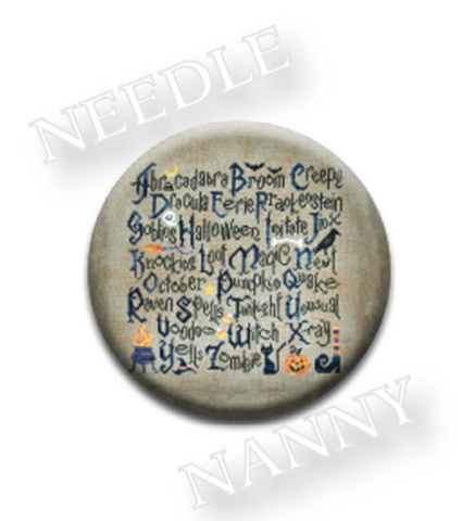 Cottage Garden Samplings ~ It's Halloween - Needle Nanny
