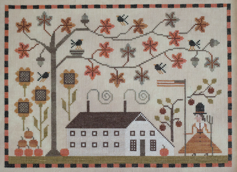 Plum Street Samplers ~ Betsy's Autumn