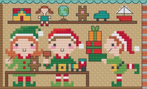 Tiny Modernist ~ Santa's House - Part 4: The Workshop (6 part series)