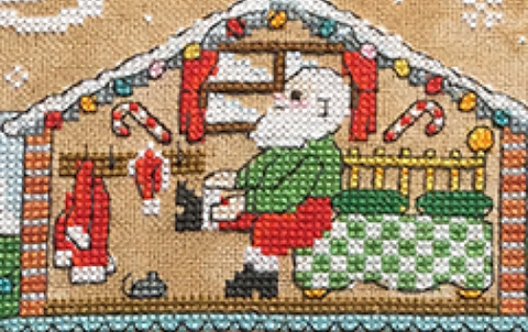 Tiny Modernist ~ Santa's House - Part 6: Santa's Room (6 part series)