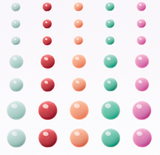 Echo Park ~ Enamel Dots - Imagine That Girl