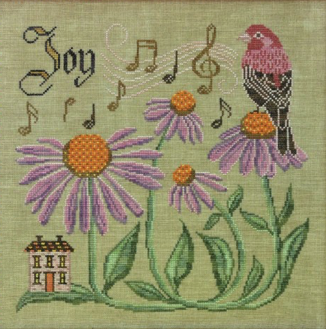 Cottage Garden Samplings ~ Sing for Joy - Songbird's Garden Series Part 10