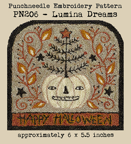 Teresa Kogut ~ Lumina Dreams Punch Needle w/weavers cloth