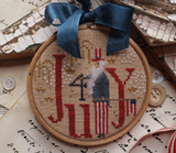 Country Stitches/With Thy Needle & Thread ~ Holiday Hoopla - 4th Of July