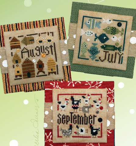 Heart In Hand ~ Square Dance: July thru Sept w/emb