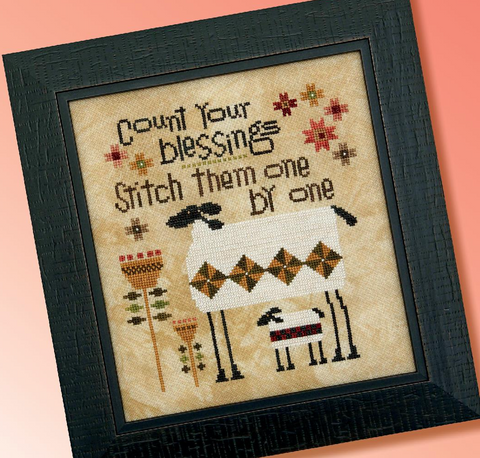 Heart In Hand ~ Patchwork Sheep