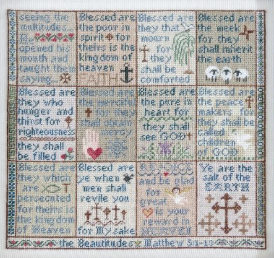 Erica Michaels Designs ~ The Beatitudes - Part 3  (Bottom Row, 4 designs)