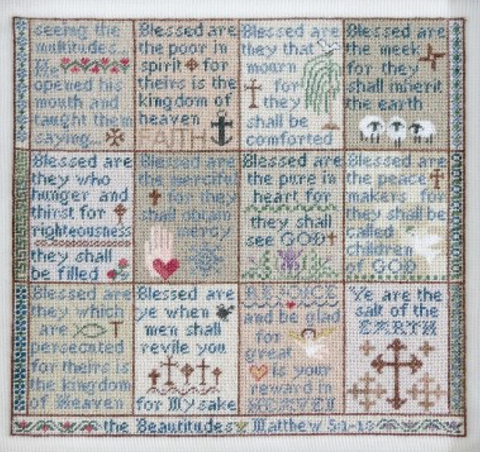 Erica Michaels Designs ~ The Beatitudes - Part 3  (Bottom Row, 4 designs)